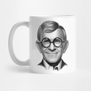 Portrait of George Burns Mug